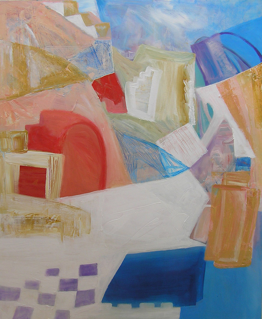 Arequipa, 2012, acrylic on canvas, 120 x 100 cm